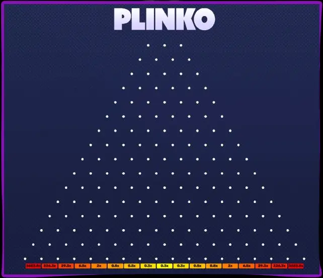 Cómo jugar a Plinko con dinero real.