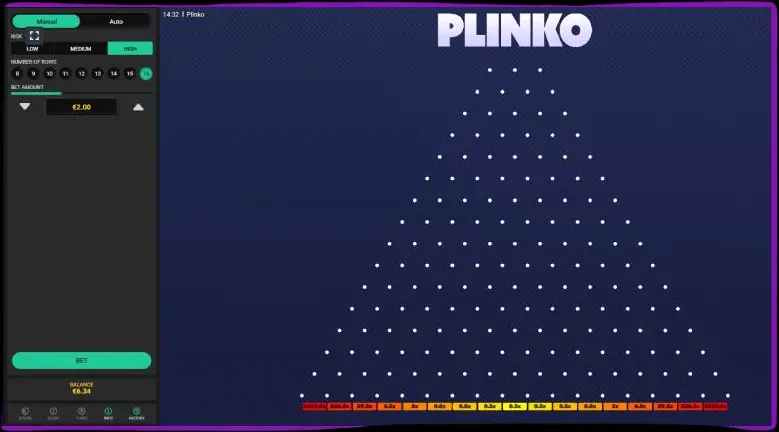 Los mejores casinos para jugar Plinko.